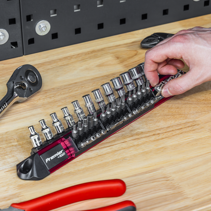 Socket & Bit Retaining Rail 1/4"Sq Drive | AK27096