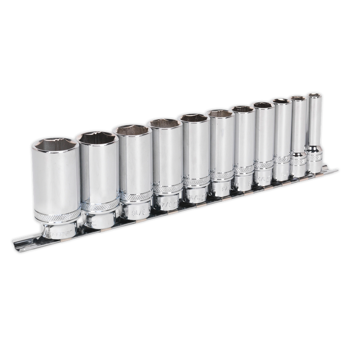 Premier Imperial Deep Lock-On™ Socket Set 3/8"Sq Drive 11pc | AK2743