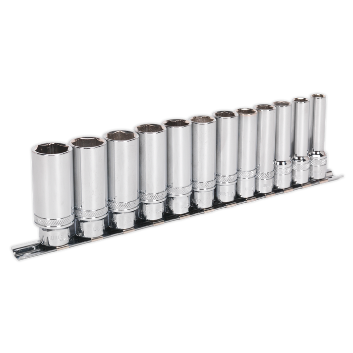 Premier Deep Lock-On™ Socket Set 3/8"Sq Drive 12pc | AK2744