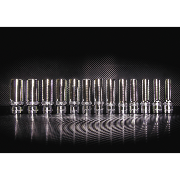 Premier Deep Lock-On™ Socket Set 1/2"Sq Drive 13pc | AK2745