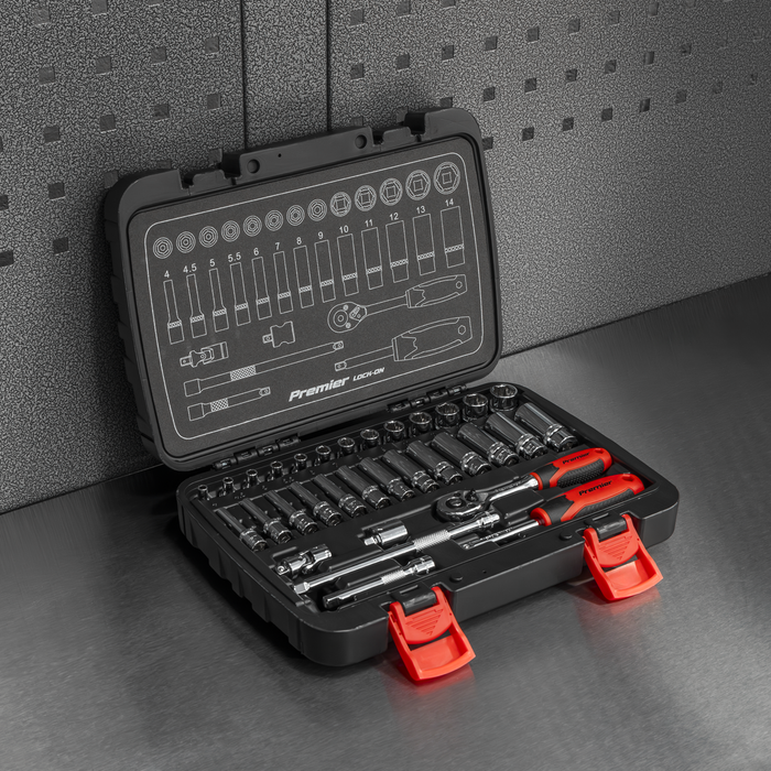 Lock-On™ Socket Set 1/4"Sq Drive 32pc | AK27480