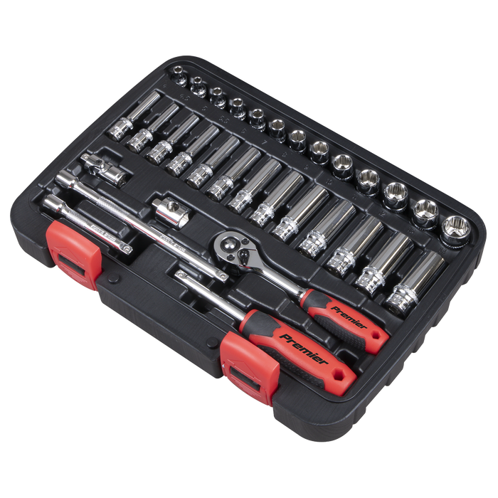 Lock-On™ Socket Set 1/4"Sq Drive 32pc | AK27480