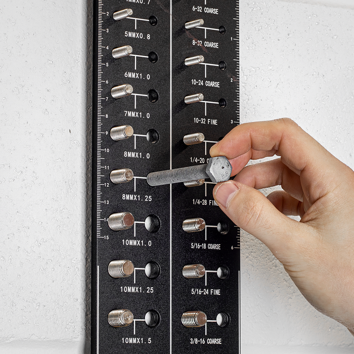 Metric/Imperial Nut & Bolt Thread Checker | AK28
