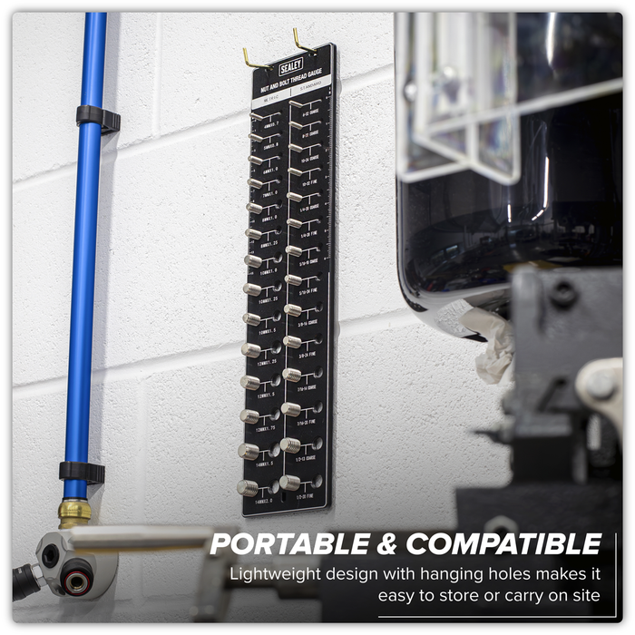 Metric/Imperial Nut & Bolt Thread Checker | AK28