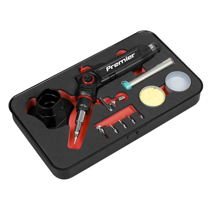 Premier 3-in-1 Butane Indexing Soldering Iron Kit | AK2971