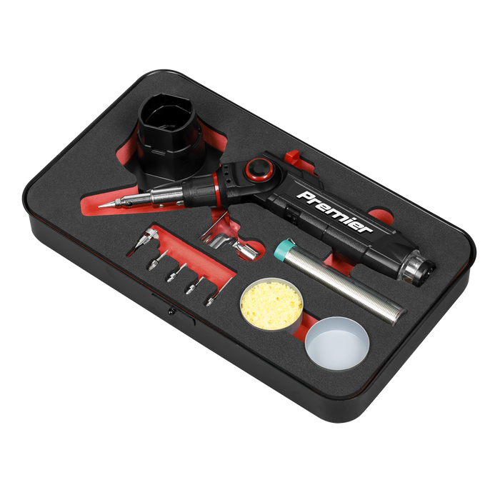 Premier 3-in-1 Butane Indexing Soldering Iron Kit | AK2971