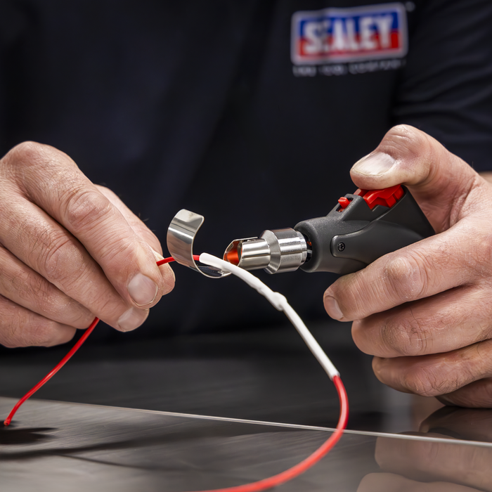 Premier Micro Butane Hot Air Blower/Heating Torch with Heat Shrink Tubing | AK2974