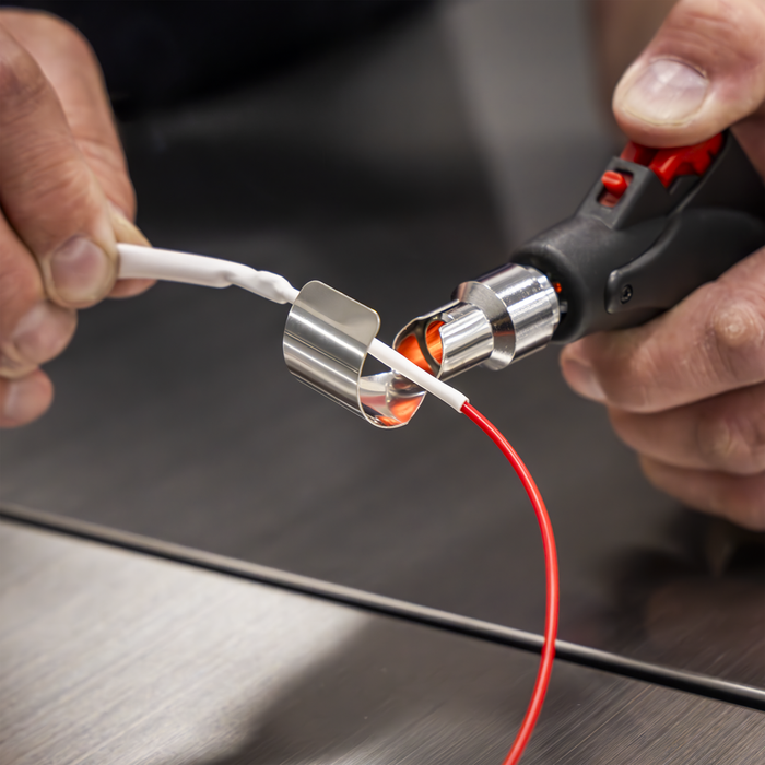 Premier Micro Butane Hot Air Blower/Heating Torch with Heat Shrink Tubing | AK2974