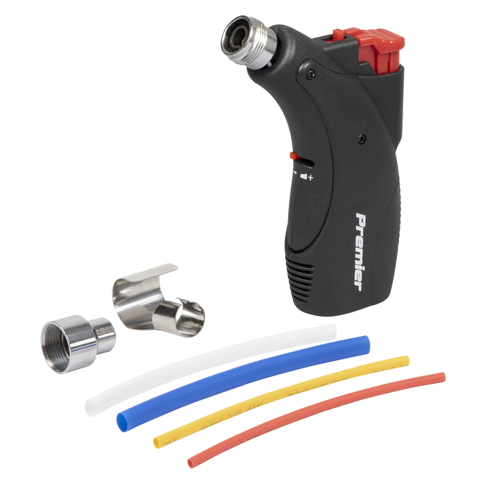 Premier Micro Butane Hot Air Blower/Heating Torch with Heat Shrink Tubing | AK2974
