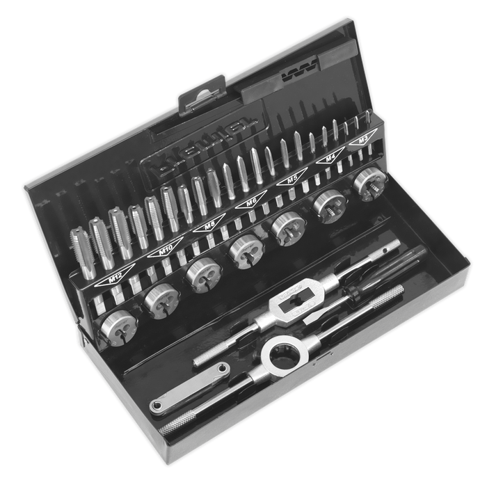 Metric Tap & Die Set Split Dies 32pc - HSS 4341 | AK3015HSS