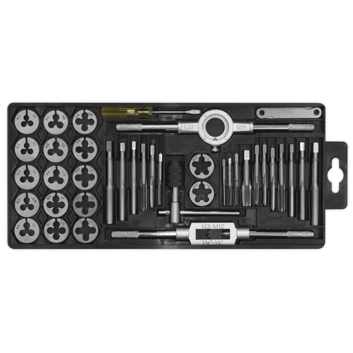 Metric Tap & Die Set Split Dies 40pc | AK301