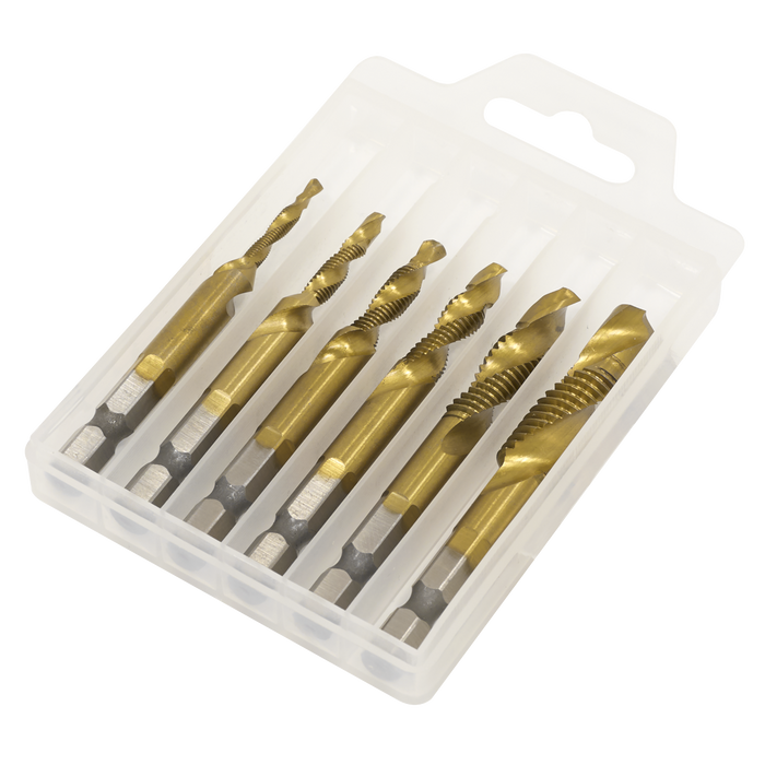 Combination Drill & Tap Bit Set 6pc | AK3025