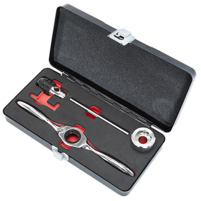 Metric Bi-Directional Ratchet Tap & Die Holder Set 5pc | AK3027