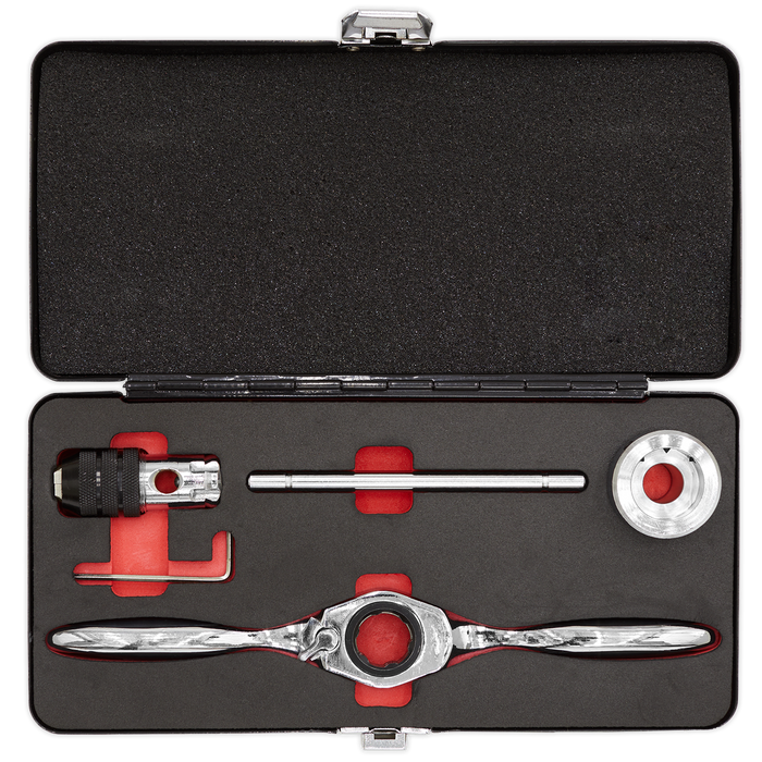 Metric Bi-Directional Ratchet Tap & Die Holder Set 5pc | AK3027