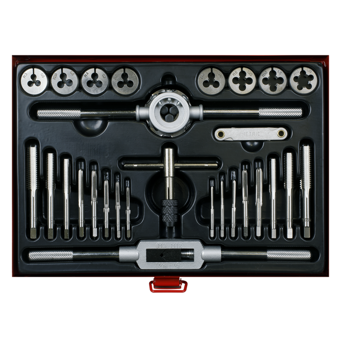 Metric Tap & Die Set Split Dies 28pc | AK3028