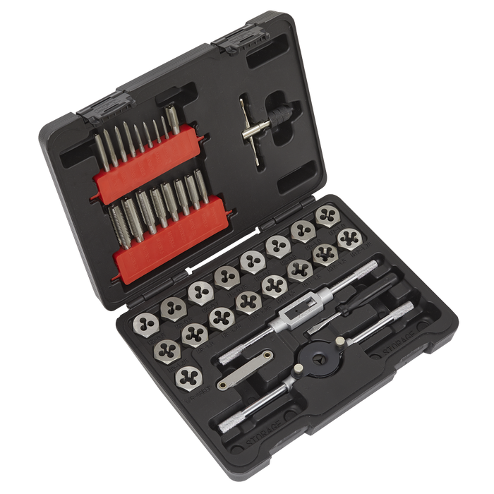 Metric Tap & Hex Die Set 39pc | AK3039HM