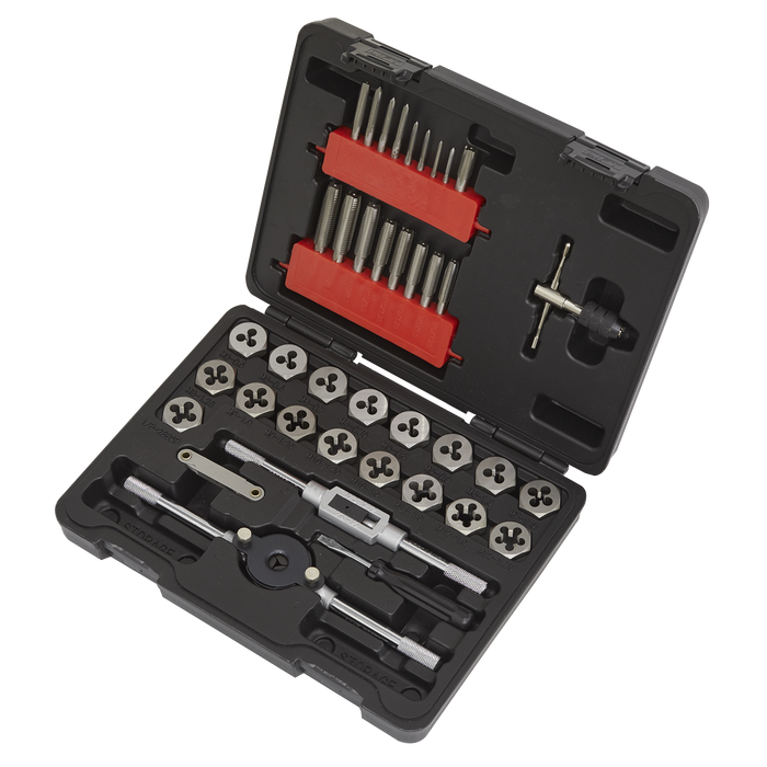 Metric Tap & Hex Die Set 39pc | AK3039HM