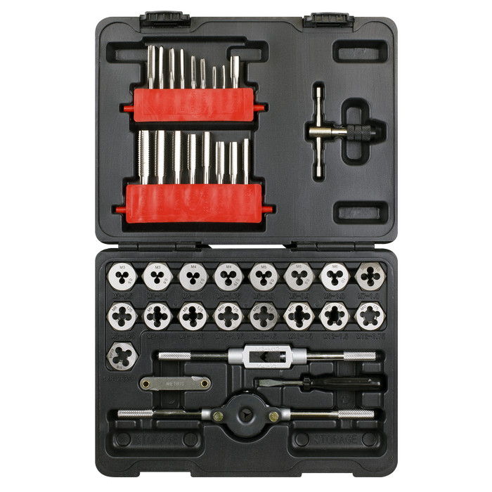 Metric Tap & Hex Die Set 39pc | AK3039HM