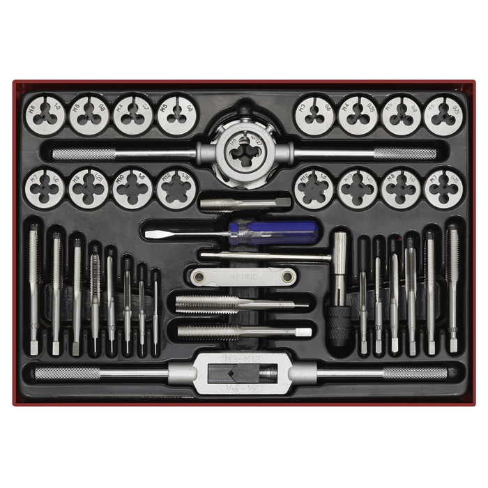 Metric Tap & Die Set Split Dies 40pc | AK3040