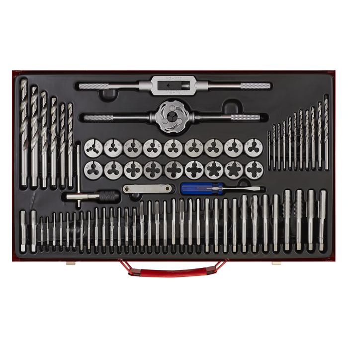 Metric Tap & Die Set Split Dies 76pc | AK3076