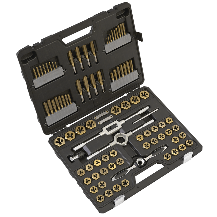 Premier Metric/Imperial Hexagonal Tap & Die Set 86pc | AK3086HIM