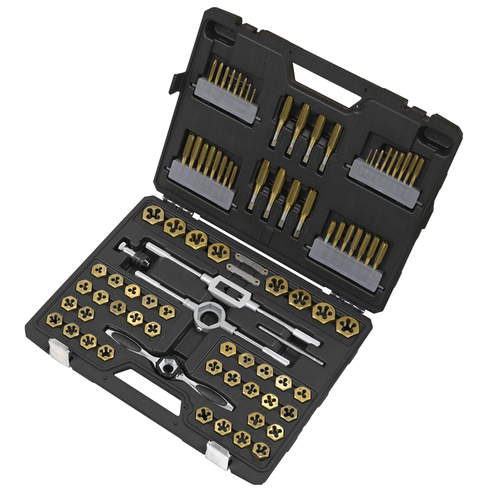 Premier Metric/Imperial Hexagonal Tap & Die Set 86pc | AK3086HIM
