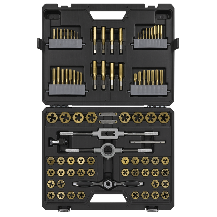 Premier Metric/Imperial Hexagonal Tap & Die Set 86pc | AK3086HIM