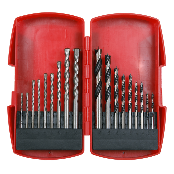 Wood/Masonry Drill Bit Set 18pc | AK3718MW