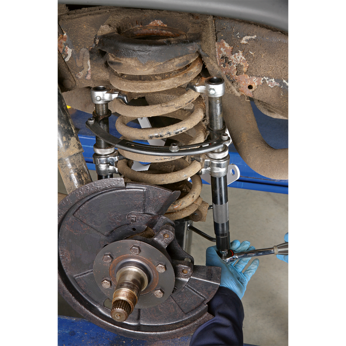 Heavy-Duty Coil Spring Compressor Set 1200kg 2pc | AK3843