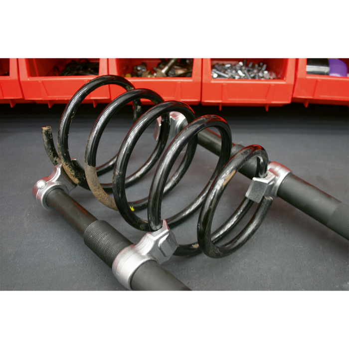 Heavy-Duty Coil Spring Compressor Set 2500kg 2pc | AK3845