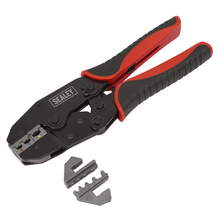 Ratchet Crimping Tool Interchangeable Jaws | AK3857