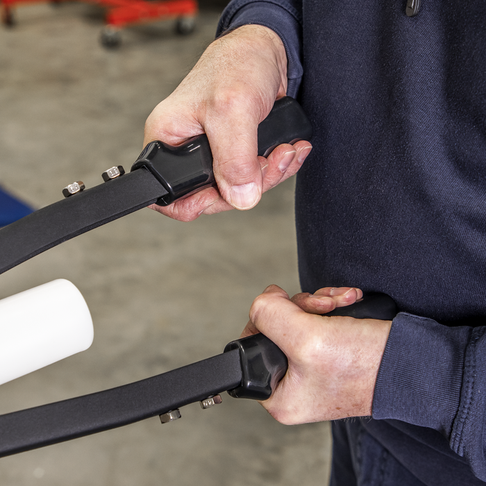 Heavy-Duty Long-Arm Riveter with Collection Bowl | AK3981