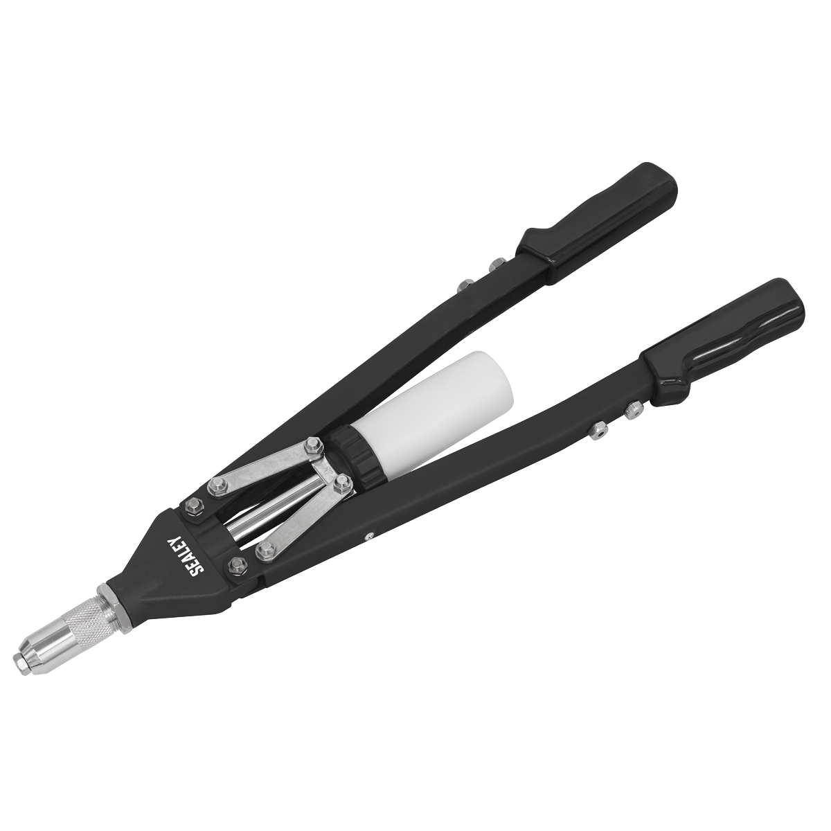 Ma. 75 We Riveter Heavy-Duty Long-Arm Riveter with Collection Bowl | AK3981 — SBT Ltd.