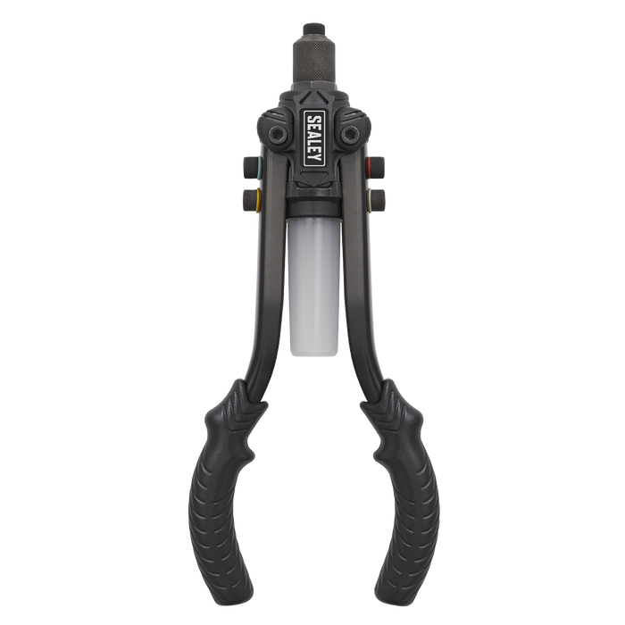 Heavy-Duty Compact Riveter with Collection Bowl | AK3982