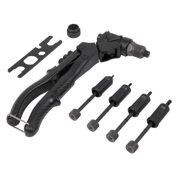 2-in-1 Riveter Swivel Head | AK3992
