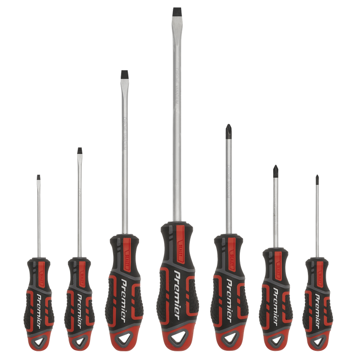 Premier GripMAX® Screwdriver Set 7pc - Red | AK4321