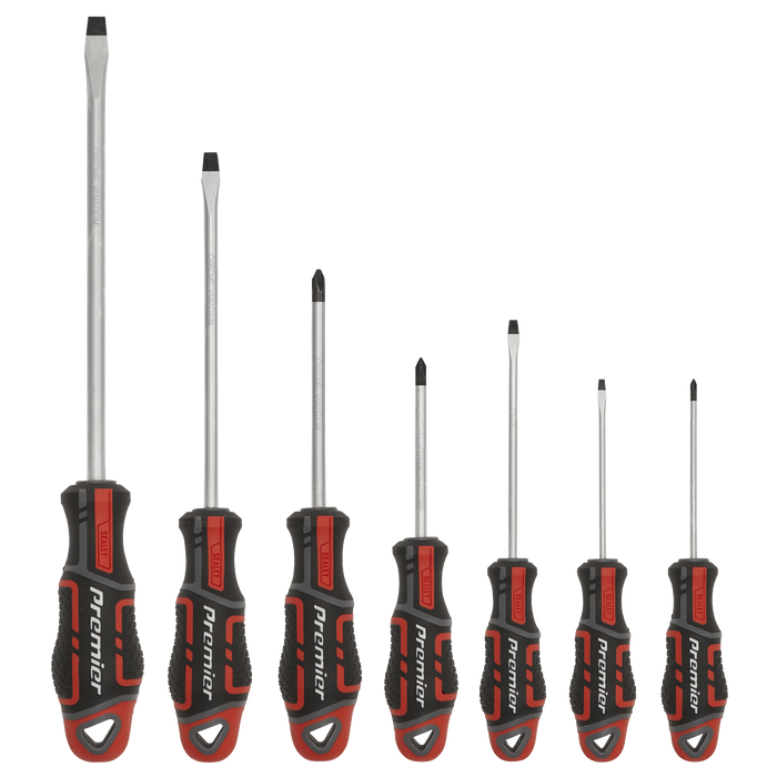 Premier GripMAX® Screwdriver Set 7pc - Red | AK4321