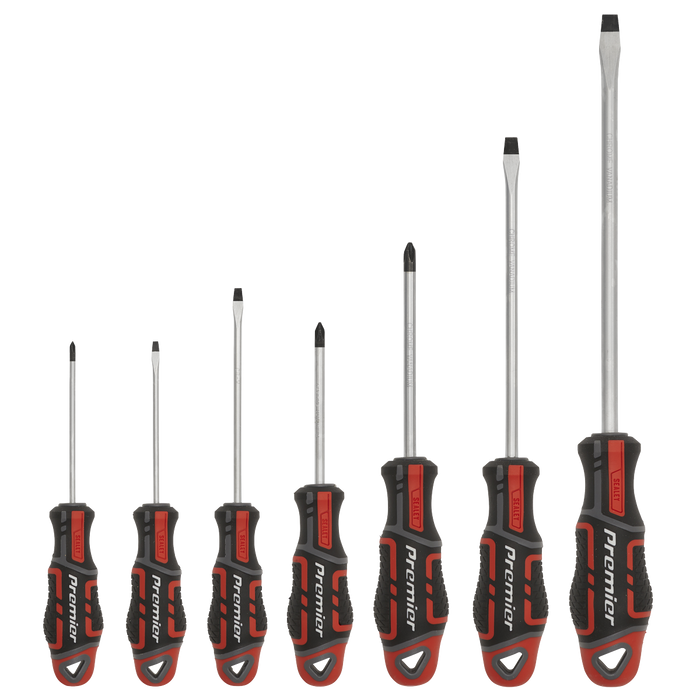 Premier GripMAX® Screwdriver Set 7pc - Red | AK4321