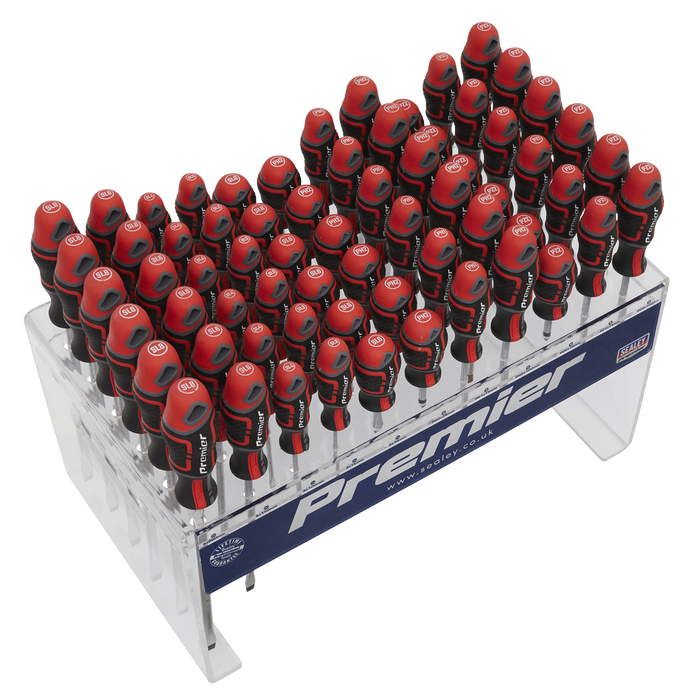 Premier GripMAX® Individual Screwdrivers Countertop Display 66pc | AK4369DS