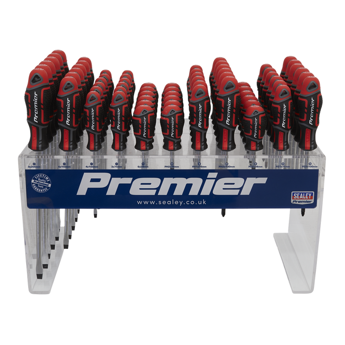 Premier GripMAX® Individual Screwdrivers Countertop Display 66pc | AK4369DS