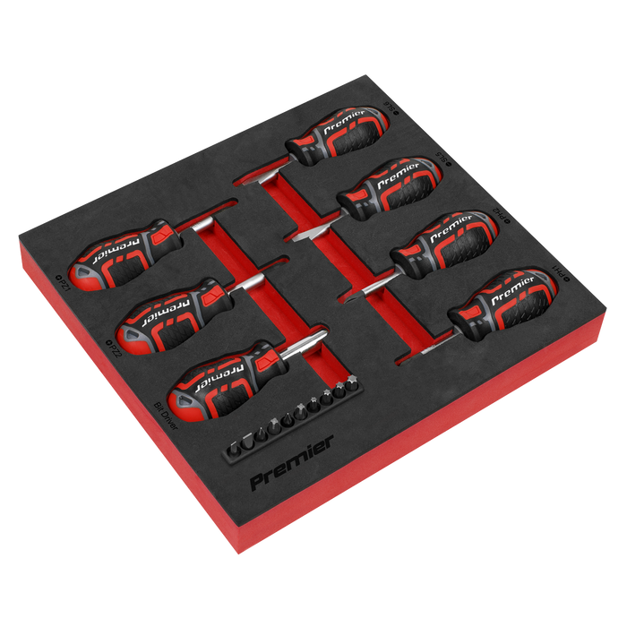 Premier GripMAX® Stubby Screwdriver Set 17pc | AK4371
