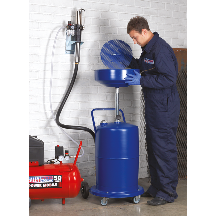 Pump-Away Mobile Oil Drainer 75L | AK450DX