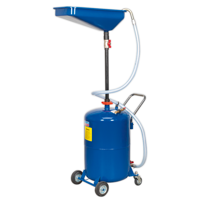 Air Discharge Mobile Waste Oil Drainer 65L | AK451DX