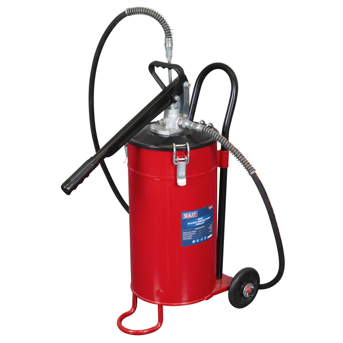 Bucket Grease Pump Trolley 15kg | AK451X