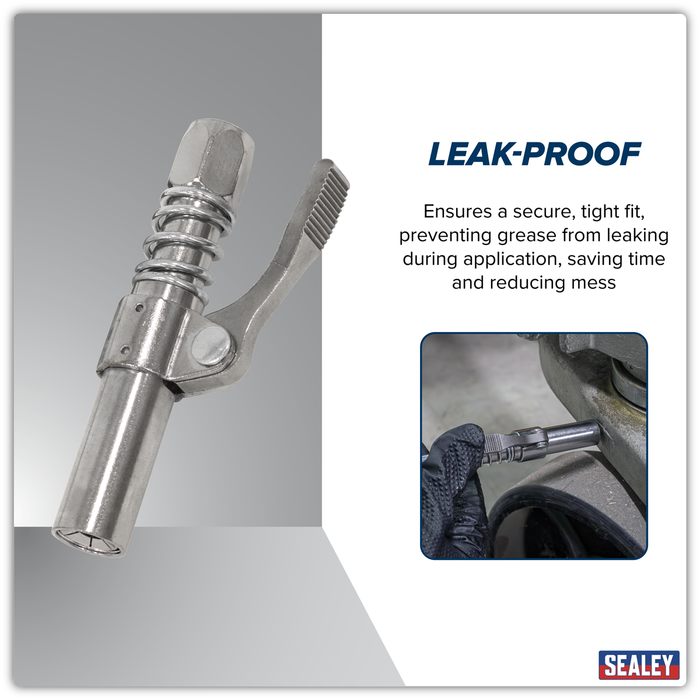 Single Handle Grease Gun Coupler | AK452