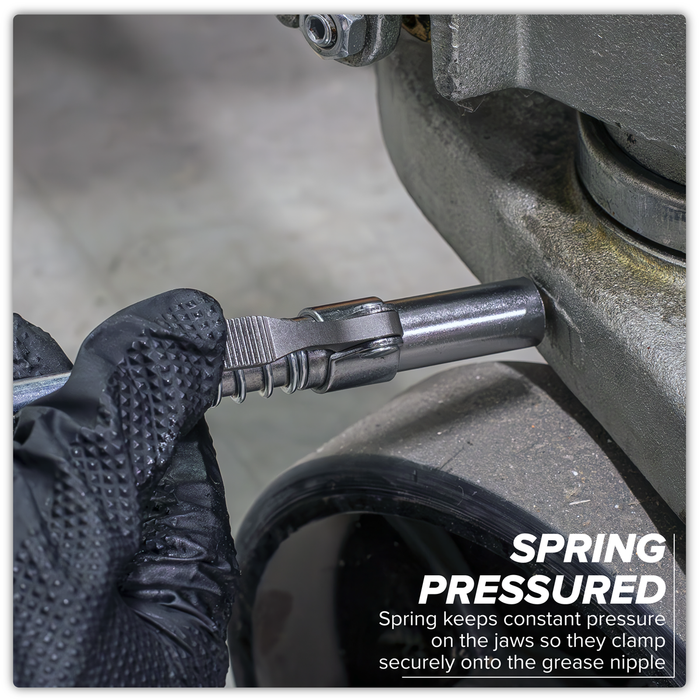 Single Handle Grease Gun Coupler | AK452
