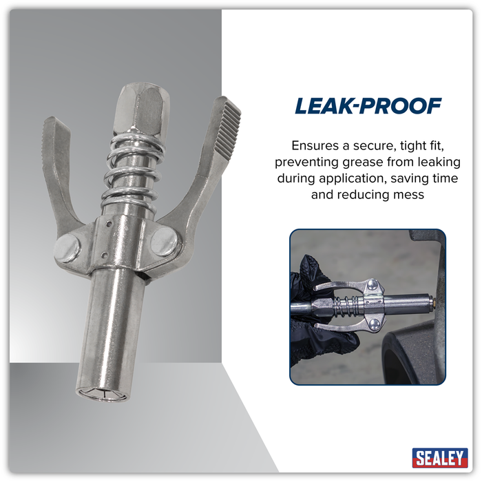 Double Handle Grease Gun Coupler | AK453