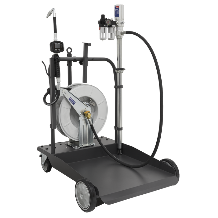 Air Operated Oil Dispensing System with 10m Retractable Hose Reel | AK4562D