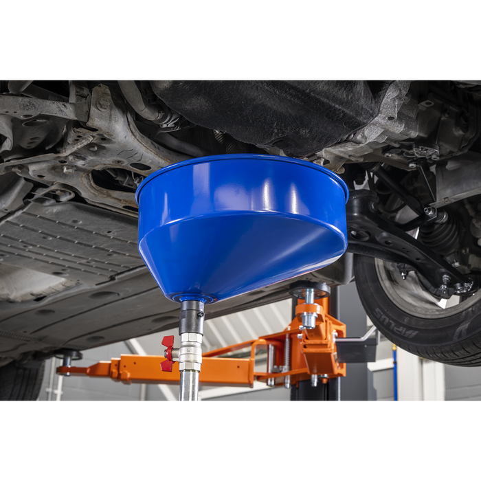 Air Discharge Mobile Oil Drainer with Probes 90L | AK459DX