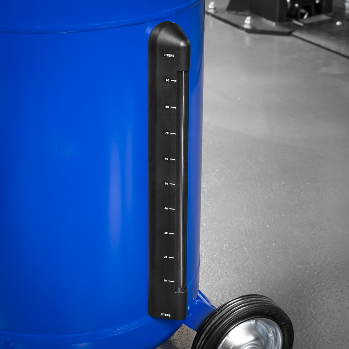 Air Discharge Mobile Oil Drainer with Probes 90L | AK459DX